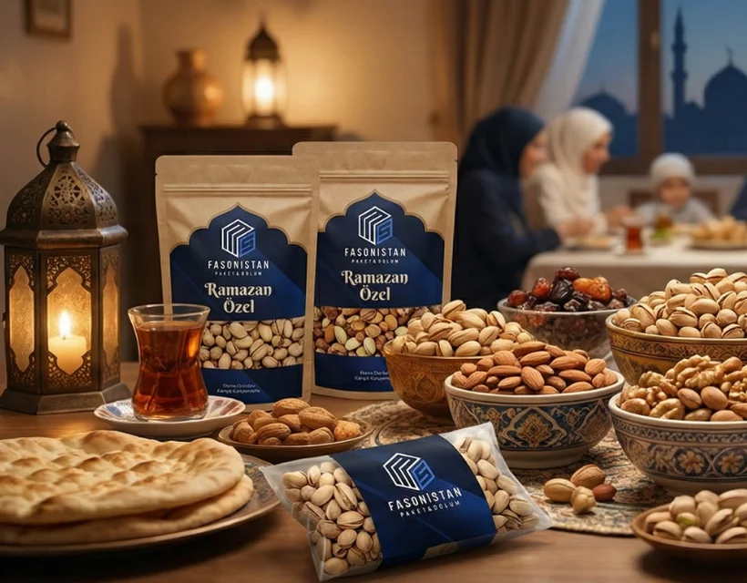 Fasonistan | İftariyelik Kuruyemişler İçin Fason Paketleme Çözümleri