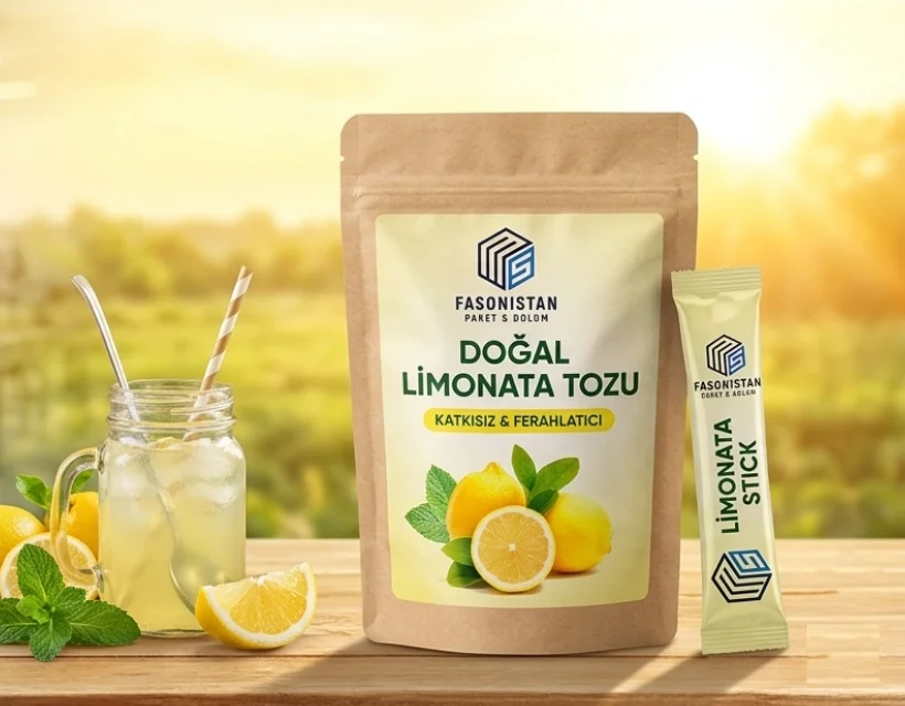 Fasonistan | Katkısız ve Ferahlatıcı: Doğal Limonata Tozu ve Yazlık İçeceklerde Fason Üretim