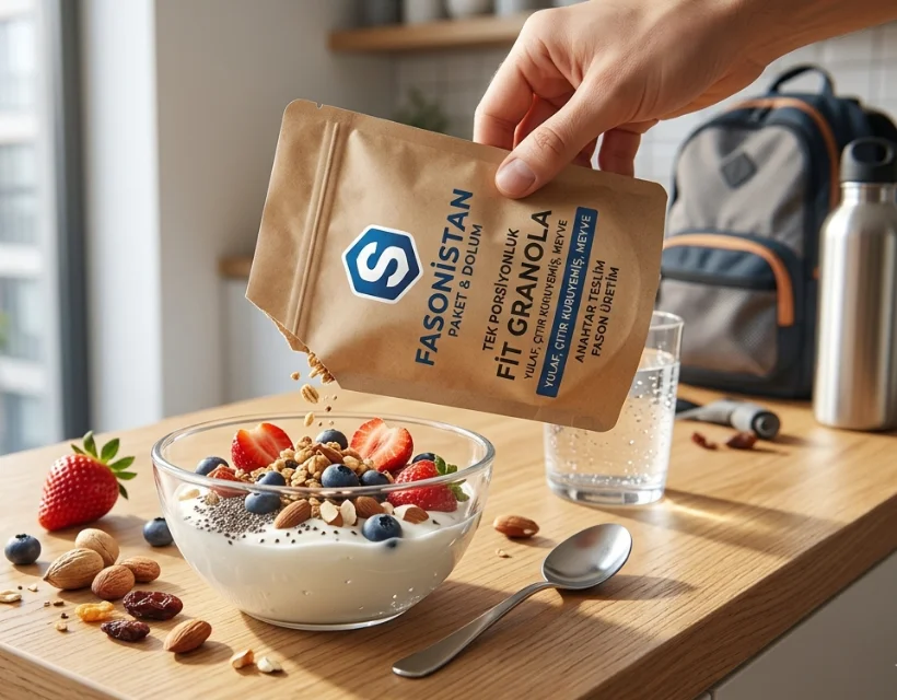 Fasonistan | Yeni Nesil Hızlı Kahvaltı: Tek Porsiyonluk Granola ve Yulaf Saşeleri İle Tüketiciyi Yakalayın